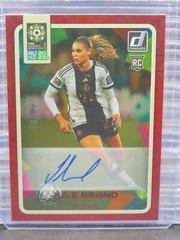 Jule Brand [Red Autograph] #212 Soccer Cards 2023 Donruss FIFA Women's World Cup Prices