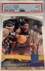 LeBron James [Sapphire Die Cut] #165 Basketball Cards 2010 Donruss Prices