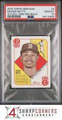 Mookie Betts [Mini Red Back] Baseball Cards 2015 Topps Heritage '51 Collection Prices