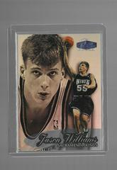 Jason Williams [Row 3] #55 Basketball Cards 1998 Flair Showcase Prices