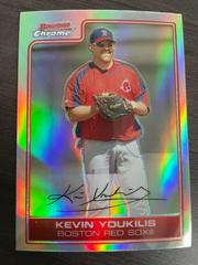 Kevin Youkilis [Blue Refractor] #34 Baseball Cards 2006 Bowman Chrome Prices