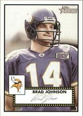 Brad Johnson #241 Football Cards 2006 Topps Heritage Prices