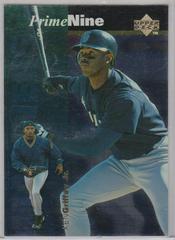 Ken Griffey Jr #PN6 Baseball Cards 1998 Upper Deck Prime Nine Prices