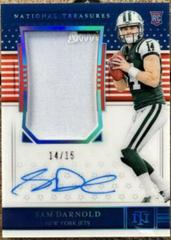 Sam Darnold [Stars and Stripes] #162 Football Cards 2018 National Treasures Patch Autograph Prices