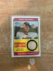 Manny Machado Baseball Cards 2023 Topps Heritage Clubhouse Collection Relics Prices