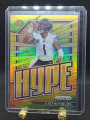 Justin Fields [Gold] #H-5 Football Cards 2022 Panini Prizm Hype Prices