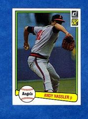 Andy Hassler #519 Baseball Cards 1982 Donruss Prices