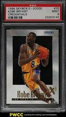 Kobe Bryant [Credentials] #30 Prices [Rookie] | 1996 Skybox E 