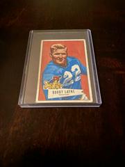 Bobby Layne #78 Football Cards 1952 Bowman Small Prices