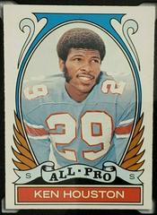 Ken Houston [All Pro] Football Cards 1972 Topps Prices