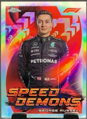 George Russell #SD-GR Racing Cards 2022 Topps Chrome Formula 1 Speed Demons Prices