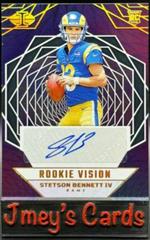 Stetson Bennett IV [Black] #23 Football Cards 2023 Panini Illusions Rookie Vision Signature Prices