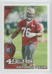 Anthony Davis #173 Football Cards 2010 Topps Prices