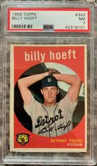 Billy Hoeft #343 Baseball Cards 1959 Topps Prices
