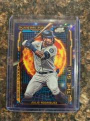 Julio Rodriguez Baseball Cards 2023 Topps Cosmic Chrome Planetary Pursuit Sun Prices