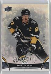Sidney Crosby Hockey Cards 2022 Upper Deck Black Diamond Exquisite Collection Veterans Prices