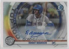 Ronny Mauricio [Autograph] Baseball Cards 2020 Bowman Chrome Scouts' Top 100 Prices