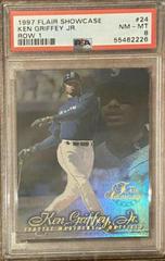 Ken Griffey Jr. [Row 1] #24 Baseball Cards 1997 Flair Showcase Prices
