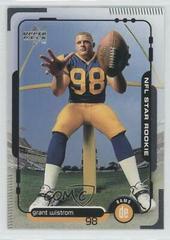 Grant Wistrom #6 Football Cards 1998 Upper Deck Prices