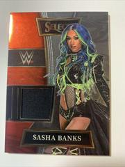 Sasha Banks Wrestling Cards 2022 Panini Select WWE Selective Swatches Prices