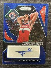 Bilal Coulibaly [Choice Blue Prizm] #1 Basketball Cards 2023 Panini Prizm Rookie Signature Prices