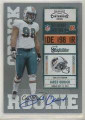 Jared Odrick [Autograph] Football Cards 2010 Playoff Contenders Prices