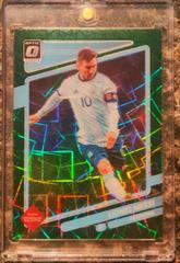 Lionel Messi [Optic Green Velocity] Soccer Cards 2021 Panini Donruss Road to Qatar Prices