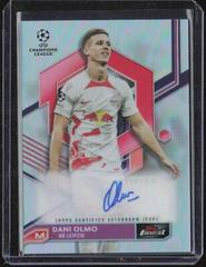 Dani Olmo Soccer Cards 2022 Topps Finest UEFA Club Competitions Autographs Prices