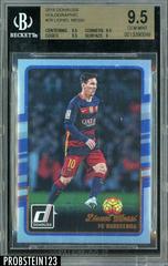 Lionel Messi [Holographic] Soccer Cards 2016 Panini Donruss Prices