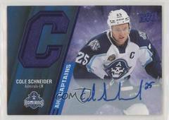 Cole Schneider [Autograph] #L-12 Hockey Cards 2021 Upper Deck AHL Captains Prices