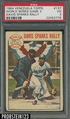 World Series Game 2 [Davis Sparks Rally] Baseball Cards 1964 Venezuela Topps Prices