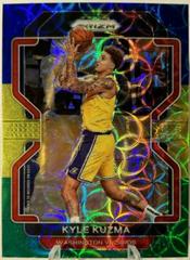 Kyle Kuzma [Blue Yellow Green Choice Prizm] Basketball Cards 2021 Panini Prizm Prices