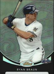 Ryan Braun [Refractor] #4 Baseball Cards 2010 Finest Prices