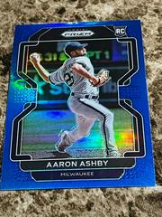 Aaron Ashby [Blue Prizm] #49 Baseball Cards 2022 Panini Prizm Prices