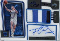 Franz Wagner [Blue] #RA-FWG Basketball Cards 2021 Panini One and One Rookie Autographs Prices