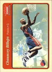 Chauncey Billups #107 Basketball Cards 2004 Fleer Prices
