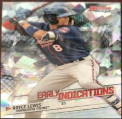 Royce Lewis [Atomic] #EI-30 Baseball Cards 2018 Bowman's Best Early Indications Prices