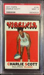 Charlie Scott Basketball Cards 1971 Topps Prices