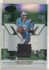 Jake Delhomme [Mirror Emerald] #21 Football Cards 2006 Leaf Certified Materials Prices