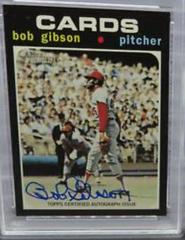 Bob Gibson Baseball Cards 2020 Topps Heritage Real One Autographs Prices