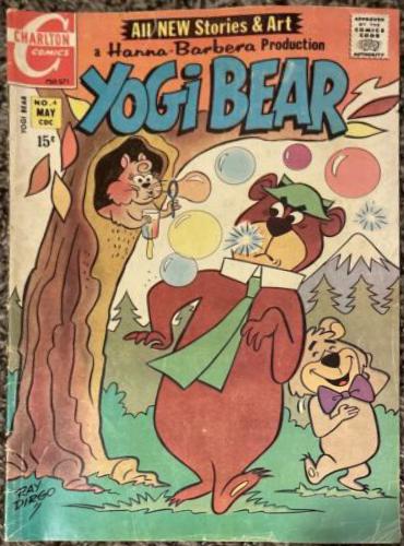 Yogi Bear #4 (1971) Comic Books Yogi Bear