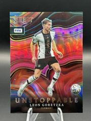 Leon Goretzka [Pink] #8 Soccer Cards 2022 Panini Select FIFA Unstoppable Prices