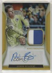Asmir Begovic [Gold] Soccer Cards 2016 Panini Select Jersey Autographs Prices