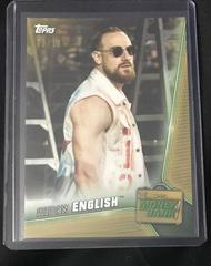 Aiden English [Gold] #1 Wrestling Cards 2019 Topps WWE Money in the Bank Prices