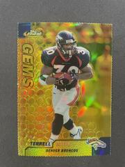 Terrell Davis [Gold Refractor] #134 Football Cards 1999 Topps Finest Prices