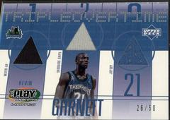 kevin garnett [play makers] #56 Basketball Cards 2002 Upper Deck Prices