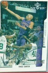 Vince Carter [Silver Script] Basketball Cards 2000 Upper Deck MVP Prices