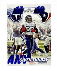 Derrick Henry [Blue] #AGS-8 Football Cards 2023 Panini Prestige Any Given Sunday Prices