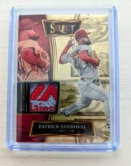 Patrick Sandoval [Gold] #SELS-PS Baseball Cards 2022 Panini Select Swatches Prices