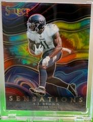 A. J. Brown [Tie Dye] Football Cards 2021 Panini Select Sensations Prices